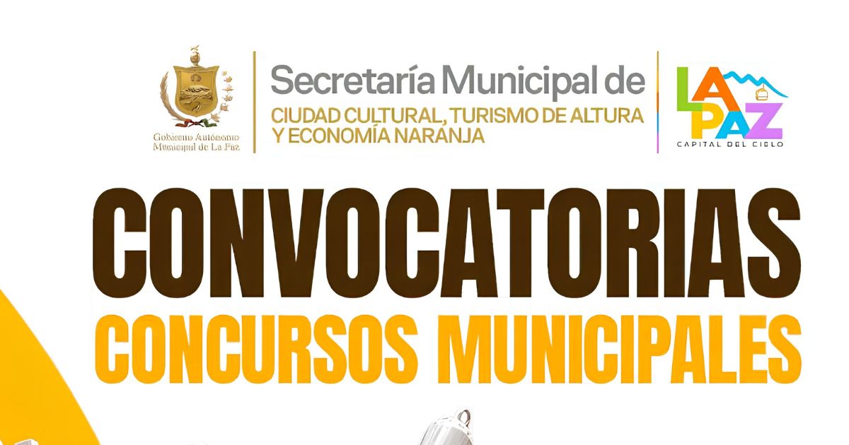 Concursos Municipales 2026: 20 disciplinas, plazos dispares