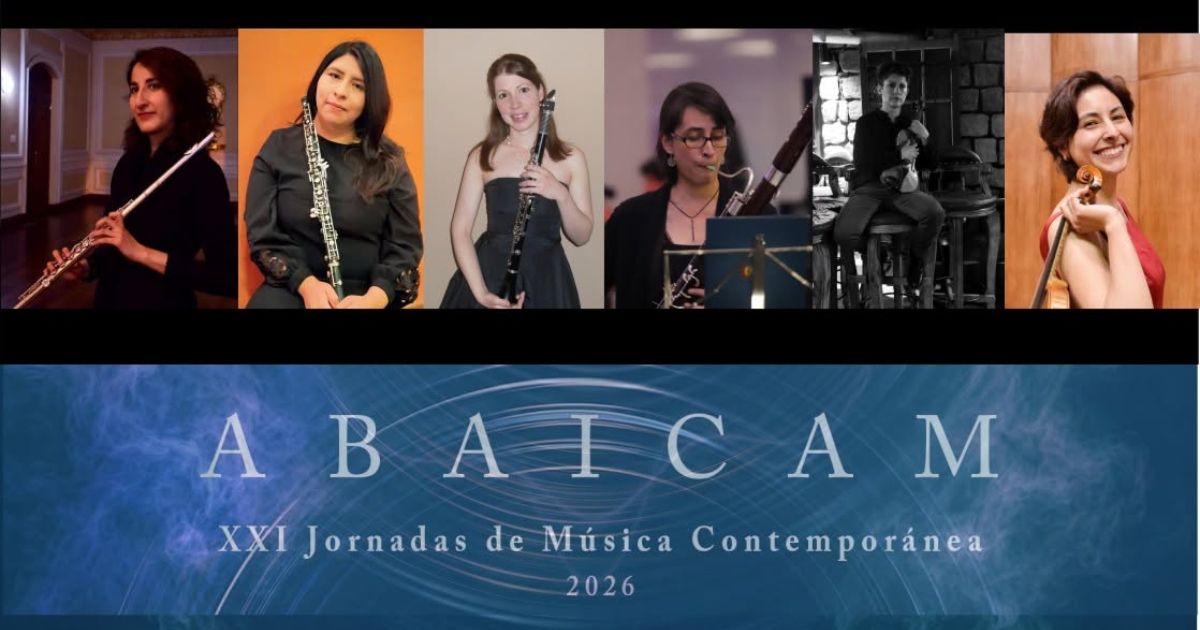ABAICAM 2026: música contemporánea en La Paz y Cochabamba 8 ABAICAM 2026: música contemporánea en La Paz y Cochabamba